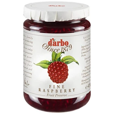 Abbildung von Darbo Naturrein Himbeeren Konfitüre Extra, 450 g Glas
