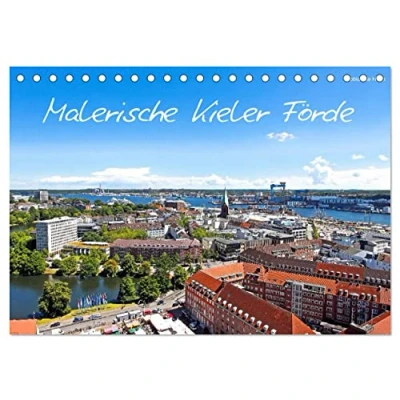 Abbildung von Malerische Kieler Förde (Tischkalender 2025 DIN A5 quer), CALVENDO Monatskalender