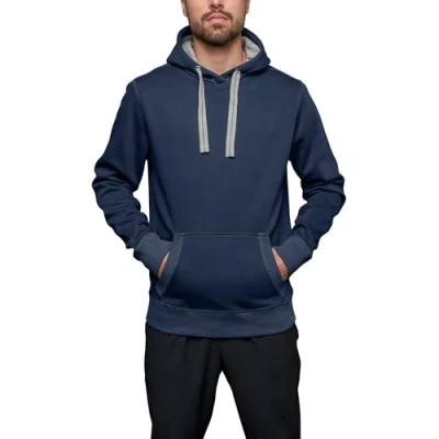 Abbildung von HRM Unisex Sweat Hoodie I Premium Kapuzenpullover für Damen &amp; Herren mit Kontrast Innenfutter Basic Pullover Hochwertige nachhaltige Kleidung