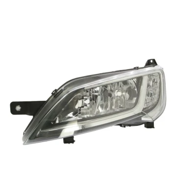 Abbildung von TYC 20 14776 05 2 Scheinwerfer links H7/H7, W21/5W mit Tagfahrlicht für Rechtsverkehr Elektromotor FIAT: Ducato III Kastenwagen