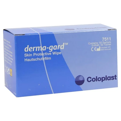 Abbildung von Simcare Derma Gard Tücher 50 St