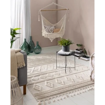 Abbildung von Teppich Oyo Cream/Beige 80x150 cm