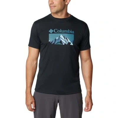 Abbildung von Columbia T Shirt Herren, Kurzärmelig, Mit Aufdruck, Zero Rules
