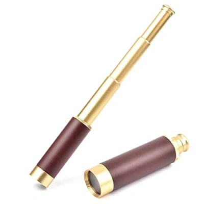 Abbildung von Lychee HD Premium 9 x 32 Push Pull Monokular Fernrohr Teleskop Fernglas für Camping, Vogelbeobachtung Jagd Golf Safari und in der Oper