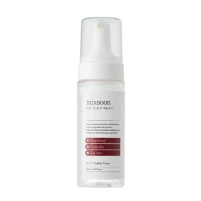 Abbildung von mixsoon [] H.C.T. Bubble Toner 150 ml / 5,1 Fl.Oz Feuchtigkeitsspendend für trockene und empfindliche Haut Heartleaf, Centella Asiatica, Teebaum zur Beruhigung