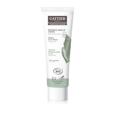 Abbildung von Cattier Grüne Tonmaske Minze (100 Ml)