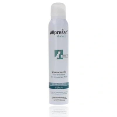 Abbildung von Allpresan diabetic MIKROSILBER REPAIR Schaum Creme 200 ml