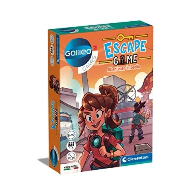 Abbildung von Clementoni® Spiel, Detektivspiel Galileo, Escape Game Abenteuer in Berlin, Made Europe, FSC® schützt Wald weltweit