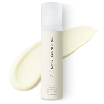 Abbildung von SANKT LEONHARDS Straffende Anti Aging Körperlotion 200ml fördert die Hautelastizität &amp; Zellerneuerung stärkt schützt das Mikrobiom mit Vitamin E Q10 NCS zertifizierte Naturkosmetik