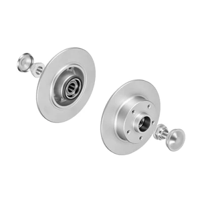 Abbildung von f.becker_line Bremsscheiben 001 Hinten Rechts Links passend für RENAULT Megane Cc III
