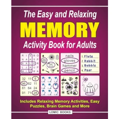 Abbildung von The Easy and Relaxing Memory Activity Book for Adults: Includes Activities, Puzzles, Brain Games More