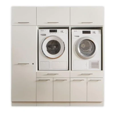 Abbildung von Laundreezy Mehrzweckschrank Set &quot;LAUNDREEZY LDSK13&quot;, Breite 185 cm