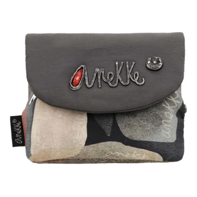 Abbildung von Anekke Imaginary Geldbörse mit Klappe, funktionales Design, Maße: 12/10/3 cm, Zubehör und Accessoires für Damen, Mehrfarbig, Modernes Design