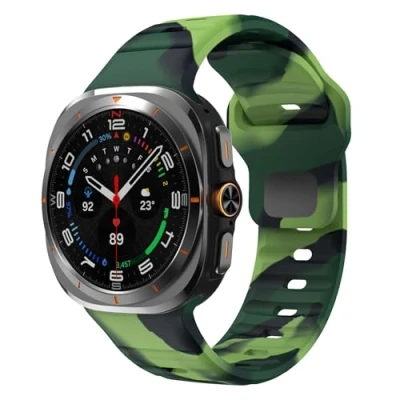 Abbildung von Robustes Armband für Samsung Galaxy Watch Ultra 47mm Herren/Damen,Atmungsaktiv Silikon Sport Band 47 mm,Sportarmband 7