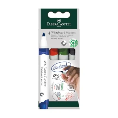 Abbildung von Whiteboardmarkers FC set zwart,groen,rood,blauw