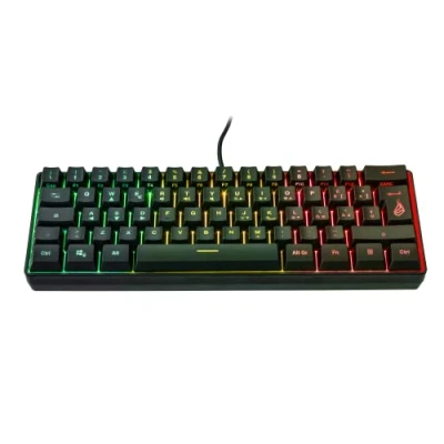 Abbildung von SureFire 60 % Mechanische RGBTastatur, Tastatur (Beleuchtet, Multimediatasten)