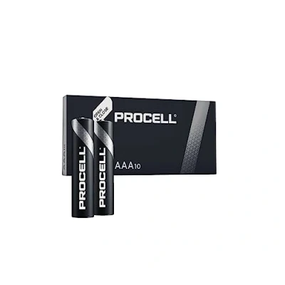 Abbildung von 10 x Mini Duracell Procell AAA (1 Blistercard a Batterien) Batterien (LR03/Mini Stil/Micro)