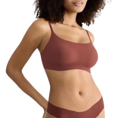 Abbildung von Sloggi FEEL Ultra Bustier, Damen, Größe: Small, Burnt henna
