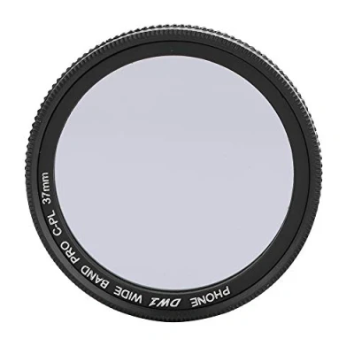 Abbildung von 37mm CPL Objektiv Filter, Professionelle Handy Kamera Clip on Adapter Circular Polarisator