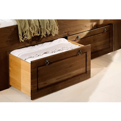 Abbildung von Home affaire Schubkasten &quot;Tessin&quot;, (Set, 2 St.), Bettschubladen auf Rollen, passend für das Bett Tessin