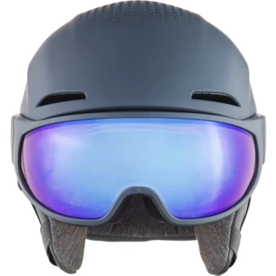 Abbildung von ALPINA Unisex Erwachsene, ALTO QV Visierhelm, ink matt, 51 55 cm