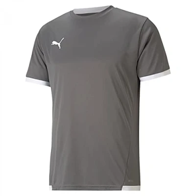 Abbildung von puma Unisex Kinder Teamliga Jersey Jr Shirt, Smoked Pearl White, 140 EU