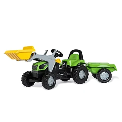 Abbildung von rolly toys® Tretfahrzeug Deutz 5115 G, Traktor mit Trailer und Lader