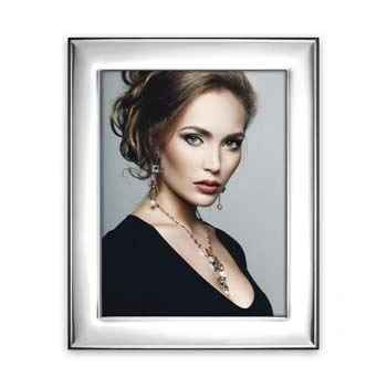 Abbildung von zep srl Tischrahmen aus Silver Plated für Fotos 20 x 25, horizontal positionierbar, versilbert, hergestellt in Italien