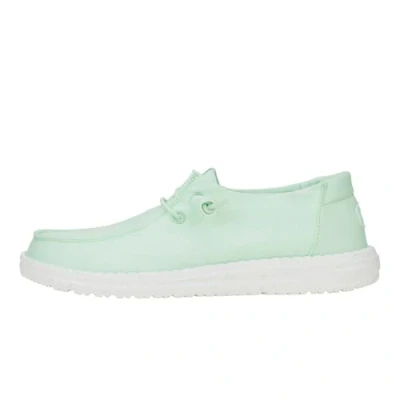 Abbildung von HEYDUDE Halbschuhe Damen Wendy Strech Canvas Aqua 42