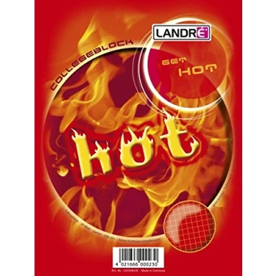 Abbildung von 5 x Landre Collegeblock College A5+ 80 Blatt 70 g/qm 6 fach gelocht ka