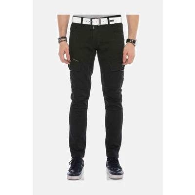 Abbildung von Cipo &amp; Baxx Cargojeans &quot;Jeans&quot;, mit schrägen Cargotaschen, CD566