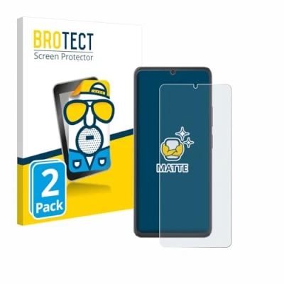 Abbildung von BROTECT Entspiegelungs Schutzfolie für Cubot A20 (2 Stück) Matte Displayschutz Folie, Anti Reflex, Fingerprint