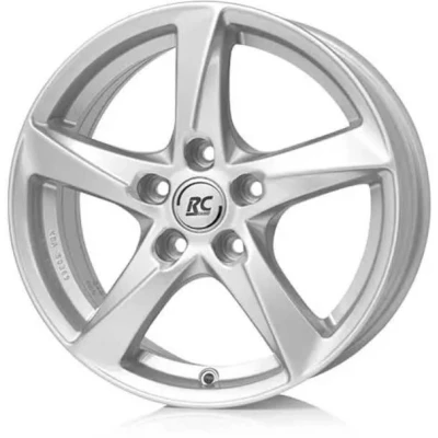 Abbildung von RC Design 4 loch 15Zoll 98mm Alufelge RC30 Kristallsilber lackiert 0620071056 Felge