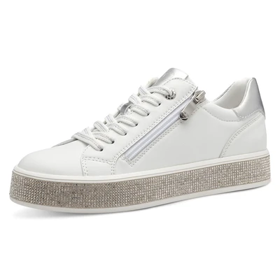 Abbildung von Marco Tozzi Sneaker low, Damen, Größe: 37, White Schuhe