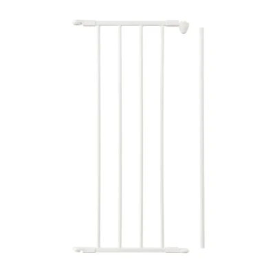 Abbildung von BabyDan Verlängerung Kinderschutzgitter Flex Medium 33 cm, Weiß