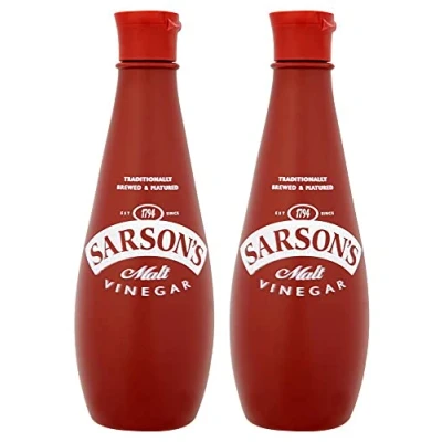 Abbildung von Sarsons Malt Vinegar Malzessig 2X 300ml Kunststoff Flasche importiert von Shestore24
