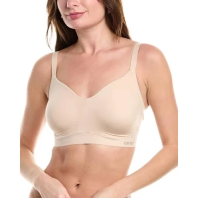 Abbildung von DKNY Damen Smooth Essentials Bralette, Cashmere, Large