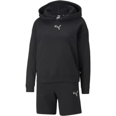Abbildung von PUMA Damen Loungewear 7&quot; Shorts Suit FL Trainingsanzug, Schwarz, S