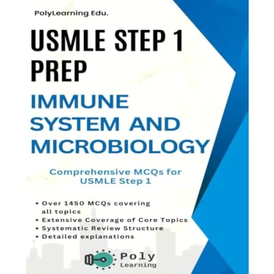 Abbildung von USMLE Step 1 Prep: Immune System and Microbiology: Comprehensive MCQs for