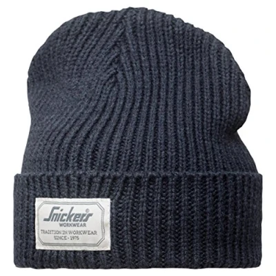 Abbildung von Snickers AllroundWork fisker beanie hue 9023 navy eine Größe