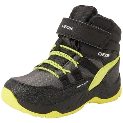 Abbildung von Stiefel Geox Modell J Sentiero Boy B Abx Farbe Schwarz