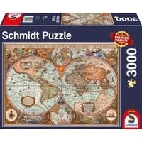 Abbildung von Antike Weltkarte 3000 Teile Puzzle