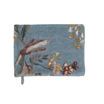 Abbildung von Secret Garden Waschhandschuh blue 16x22cm (1 Stück)