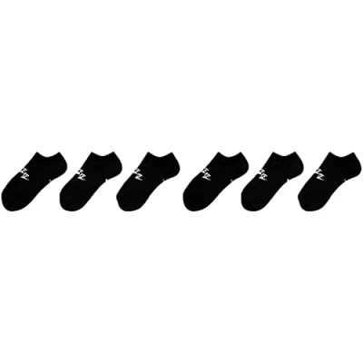 Abbildung von Nike Sportswear Everyday Essential 3ER PACK Socken, Herren, Größe: 38 42, Black white