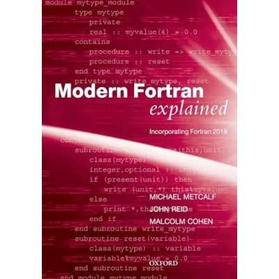 Abbildung von Modern Fortran Explained: Incorporating 2018 (Numerical Mathematics and Scientific Computation)