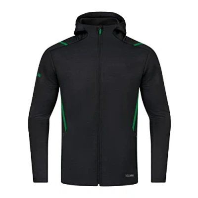 Abbildung von JAKO Challenge Trainingsjacke, Herren, Größe: 50, Schwarzgruen