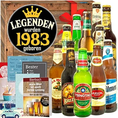 Abbildung von Legenden 1983 ++ Geschenk 12x Bier Welt und DE Geschenke