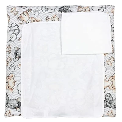 Abbildung von TupTam Baby Wickelauflage inkl. 2 Frotteebezügen ANK019, Farbe: Safari, Größe: 76 x cm