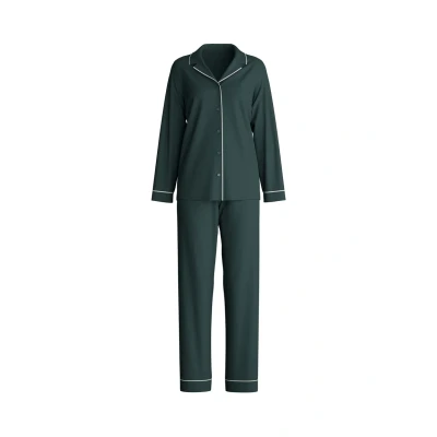 Abbildung von Calida SET Lovers Nachtwäsche Set, Damen, Größe: 44/46, Deep emerald green