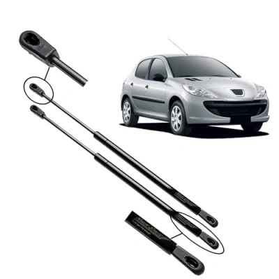 Abbildung von Ramor Strutz 2x Gasfeder Dämpfer Heckklappe Kompatibel mit Peugeot 207 WA WC 2006 2015. Gasdruckfeder Heckklappendämpfer Ersatz für 8731L7 und Andere.